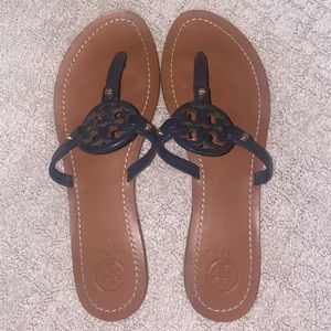Tory Burch mini Miller sandals!
